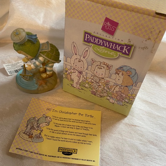 Paddywhack Lane. Christopher the Turtle - Picture 1 of 6